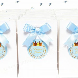 Hediyelik Karton Çanta Taç Temalı